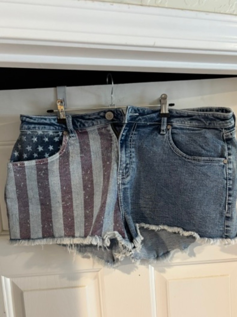Shyanne American flag shorts- SZ 33